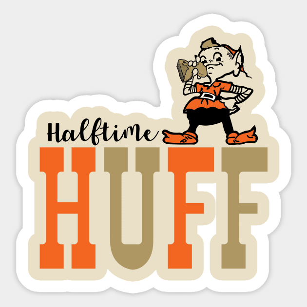 Halftime Huff Sticker by SBSTN